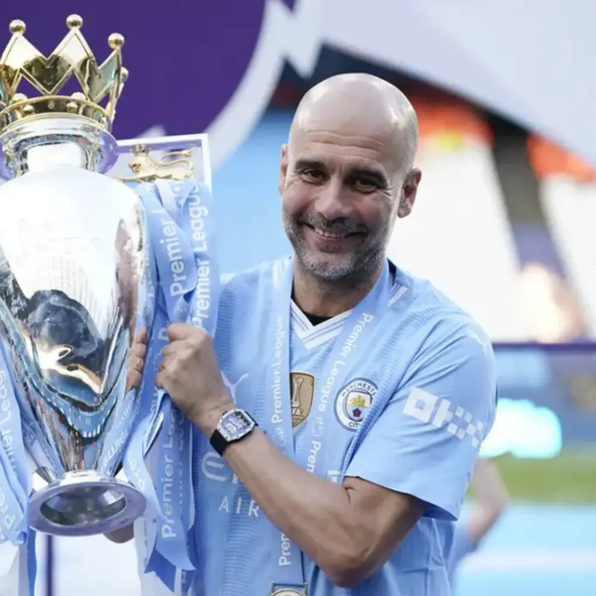Photo: suaralandak.co.id Pep Guardiola plans to return to Etihad Stadium for Manchester City match